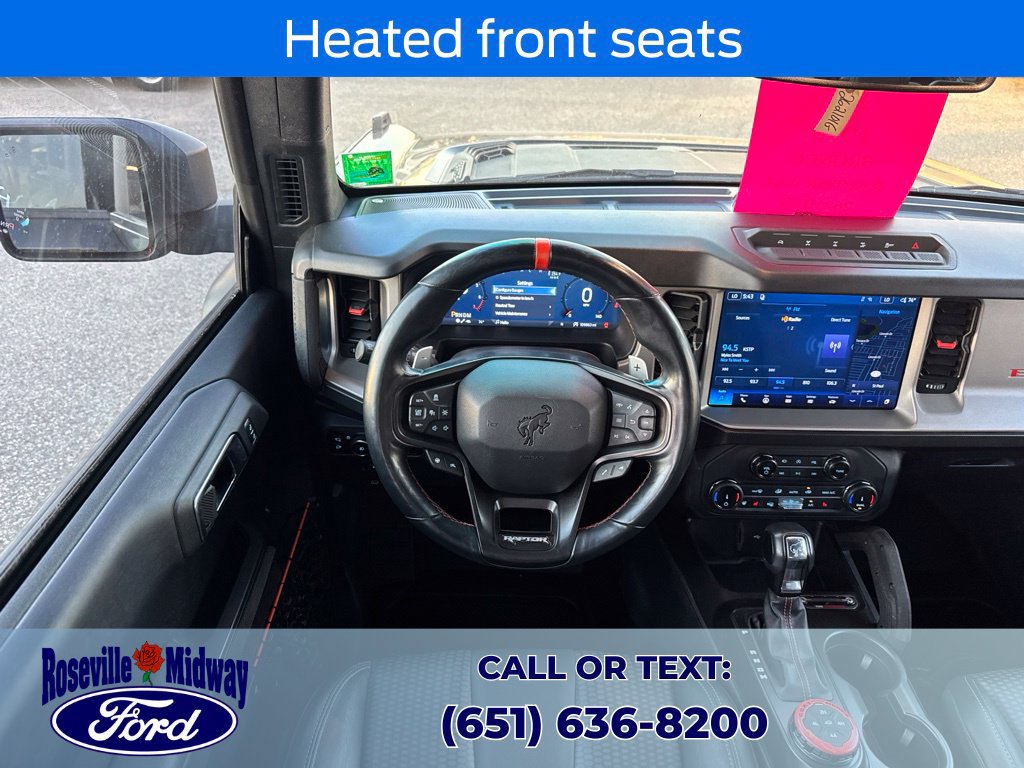 Used 2022 Ford Bronco Raptor AWD/4WD image 12
