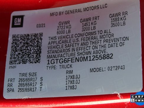 Used 2021 GMC Canyon AT4 w/ LPO, Power Package image 46