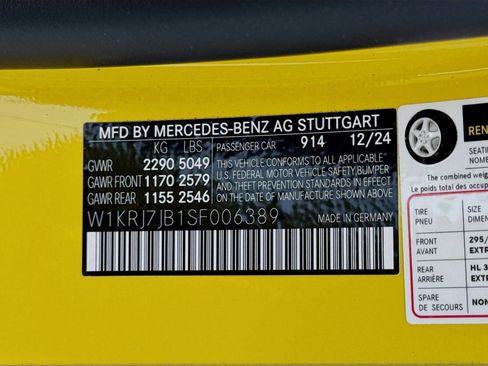 New 2025 Mercedes-Benz AMG GT 63 image 29