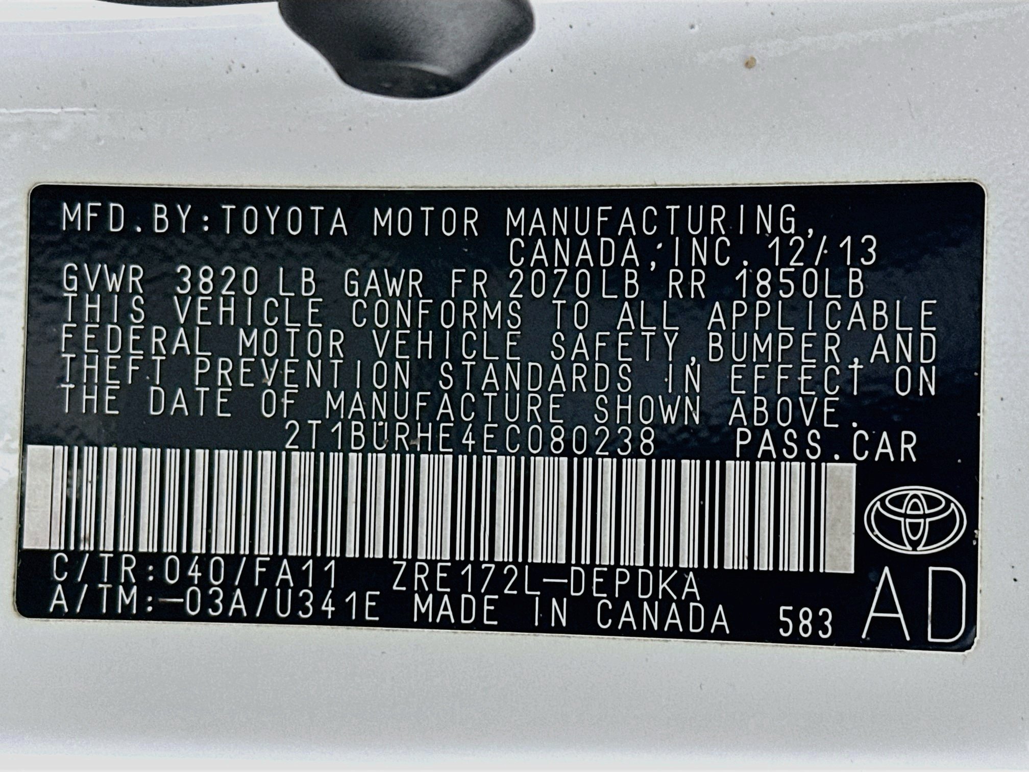 Used 2014 Toyota Corolla L FWD image 12