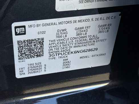 Used 2022 GMC Sierra 1500 Elevation image 30