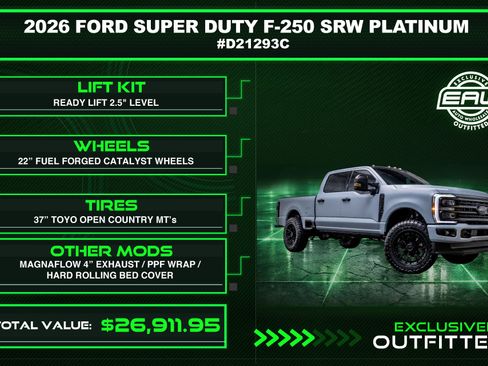 Used 2026 Ford F250 Platinum w/ Platinum Plus Package AWD/4WD image 2
