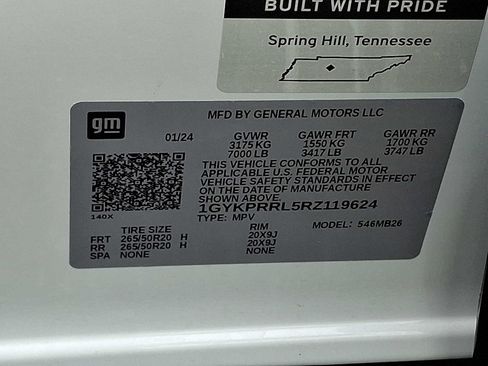Certified 2024 Cadillac Lyriq Luxury w/ LPO, Floor Liner Package AWD/4WD image 26
