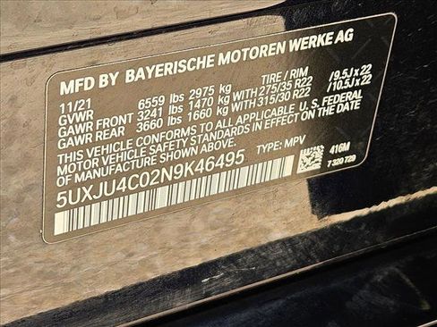 Used 2022 BMW X5 M50i w/ Executive Package image 26