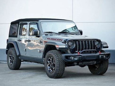 Used 2020 Jeep Wrangler Unlimited Rubicon w/ LED Lighting Group image 1