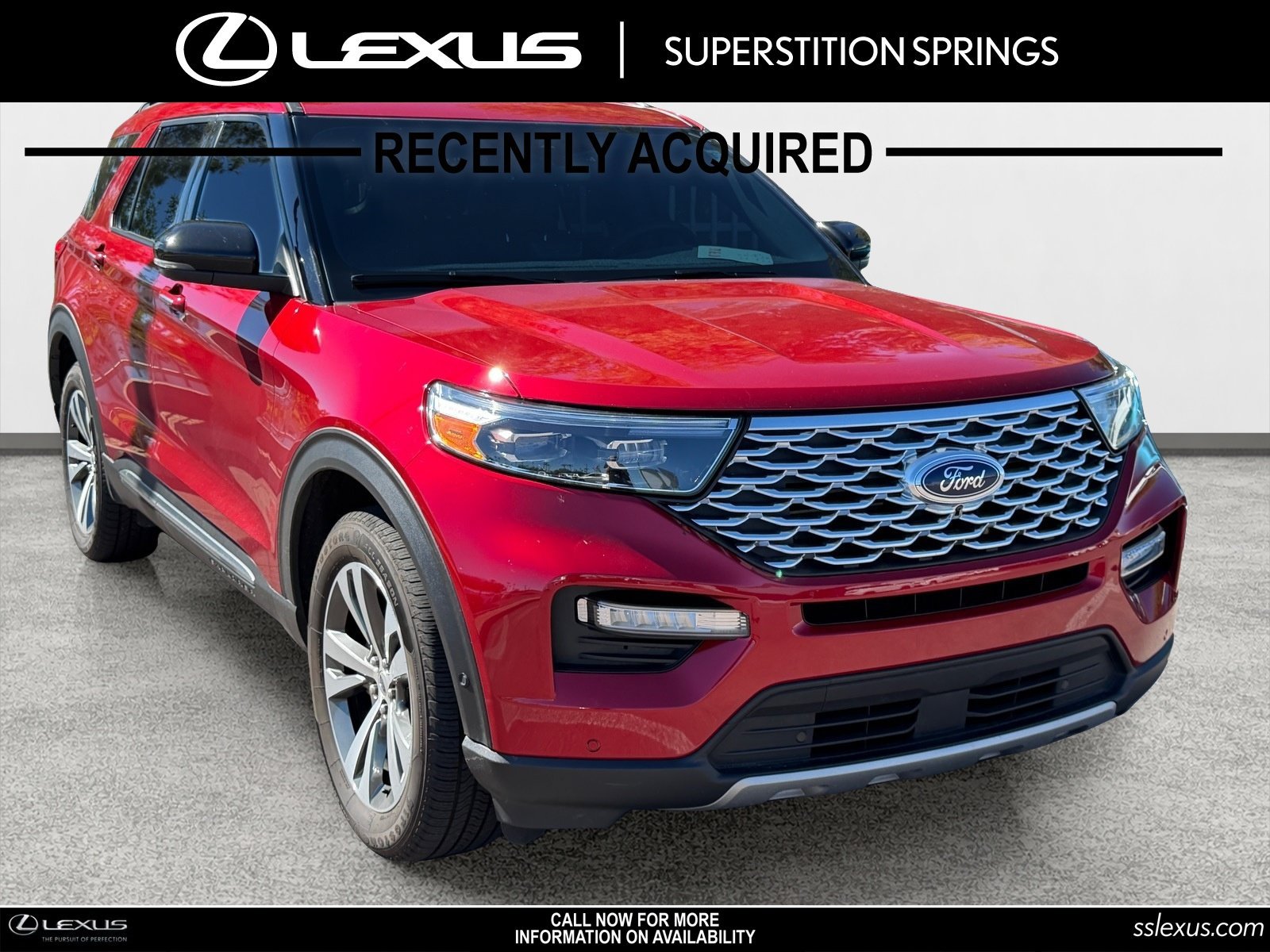 Used 2020 Ford Explorer Platinum w/ Premium Technology Package AWD/4WD image 1