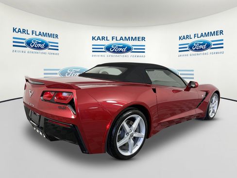 Used 2014 Chevrolet Corvette Stingray Convertible w/ 2LT Preferred Equipment Group RWD image 3