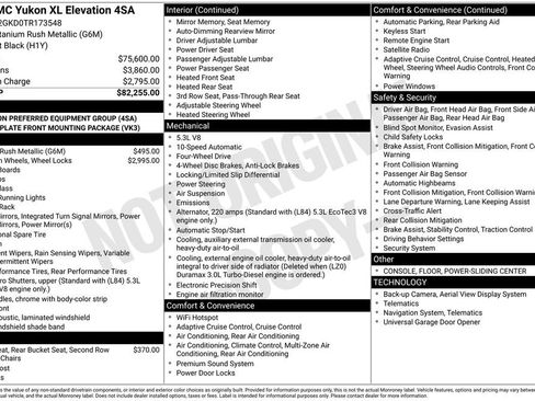 New 2026 GMC Yukon XL Elevation image 5