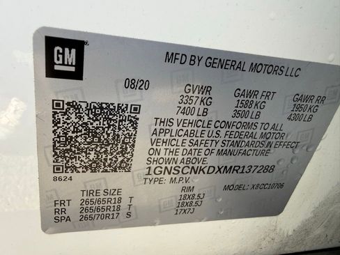 Used 2021 Chevrolet Tahoe LT image 27