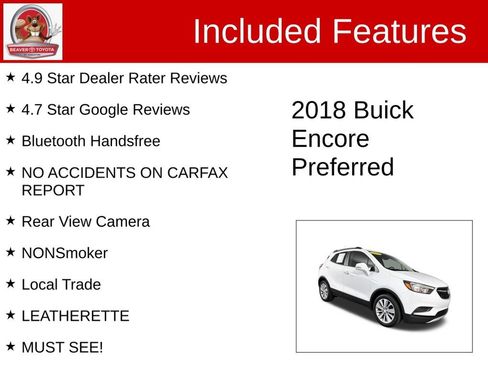 Used 2018 Buick Encore Preferred FWD image 4