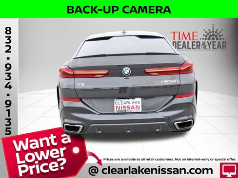 Used 2023 BMW X6 M50i w/ Executive Package image 6