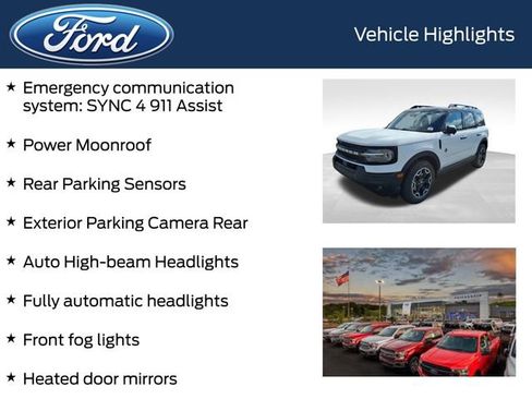 New 2026 Ford Bronco Sport Outer Banks w/ Outer Banks Tech Package+ AWD/4WD image 12