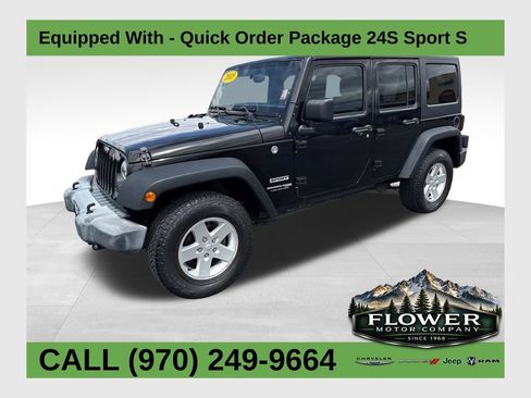 Used 2018 Jeep Wrangler Unlimited Sport S AWD/4WD image 1