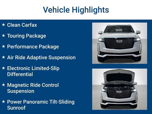 Used 2023 Cadillac Escalade ESV Premium Luxury w/ Performance Package AWD/4WD image 3