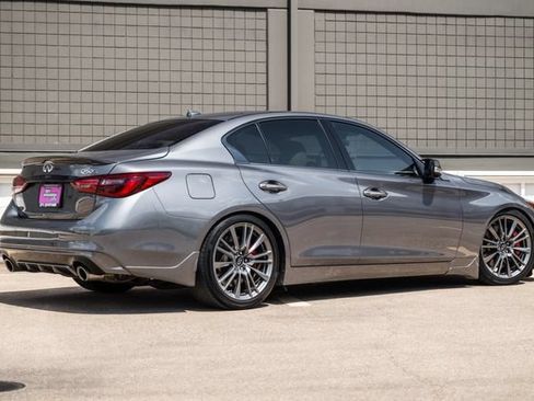 Used 2021 INFINITI Q50 Red Sport 400 w/ Proactive Package RWD image 51