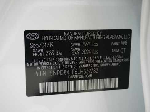 Used 2020 Hyundai Elantra SEL w/ Cargo Package (C1) FWD image 27