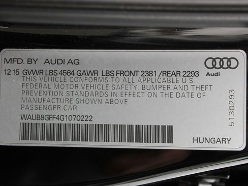 Used 2016 Audi A3 2.0T Premium w/ Audi MMI Navigation Plus image 19