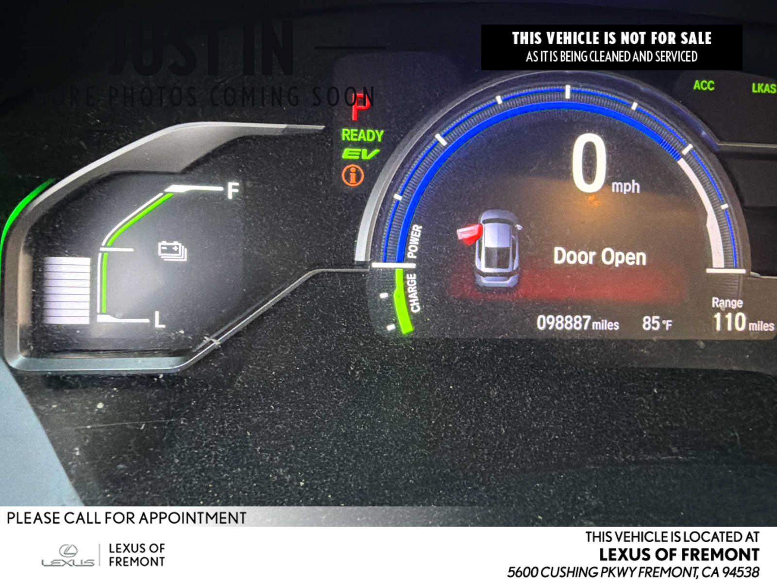 Used 2018 Honda Clarity Touring image 1