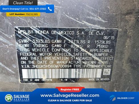 Used 2016 Honda Fit LX image 16