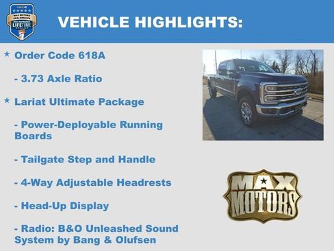 New 2026 Ford F350 Lariat w/ Lariat Ultimate Package image 16