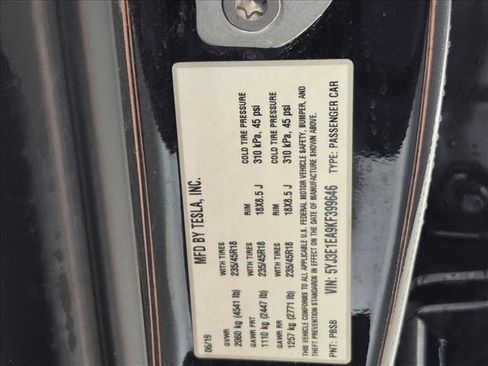 Used 2019 Tesla Model 3 Mid Range RWD image 15