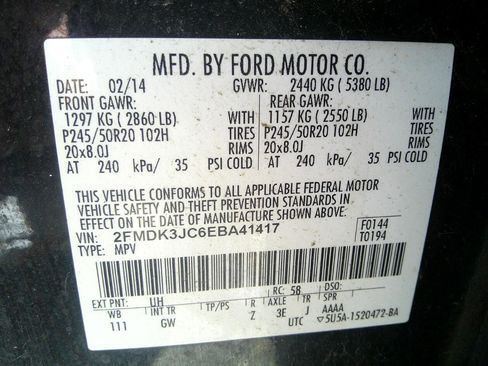 Used 2014 Ford Edge SEL w/ Equipment Group 205A image 52