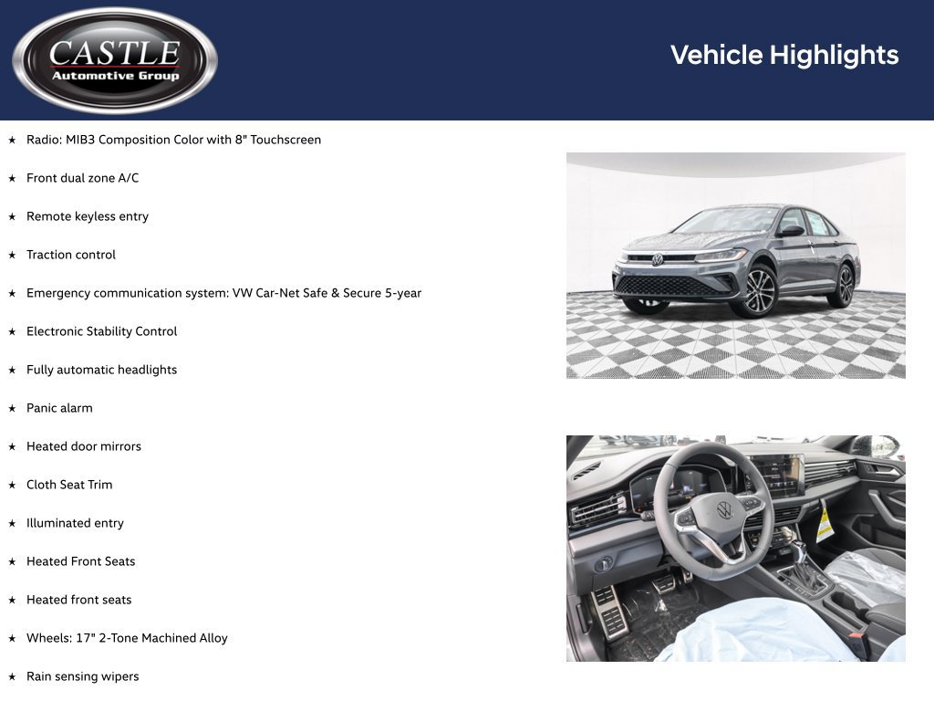 New 2026 Volkswagen Jetta Sport FWD image 3