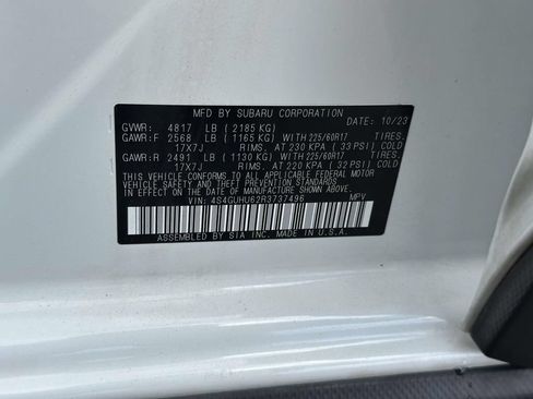 Certified 2024 Subaru Crosstrek 2.5i Wilderness AWD/4WD image 13