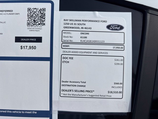 Used 2019 Buick Encore Preferred FWD image 3