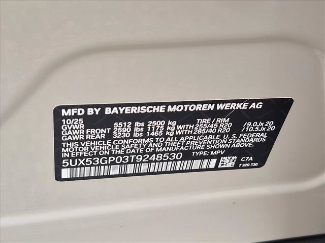 Certified 2026 BMW X3 xDrive30i w/ Convenience Package AWD/4WD image 25