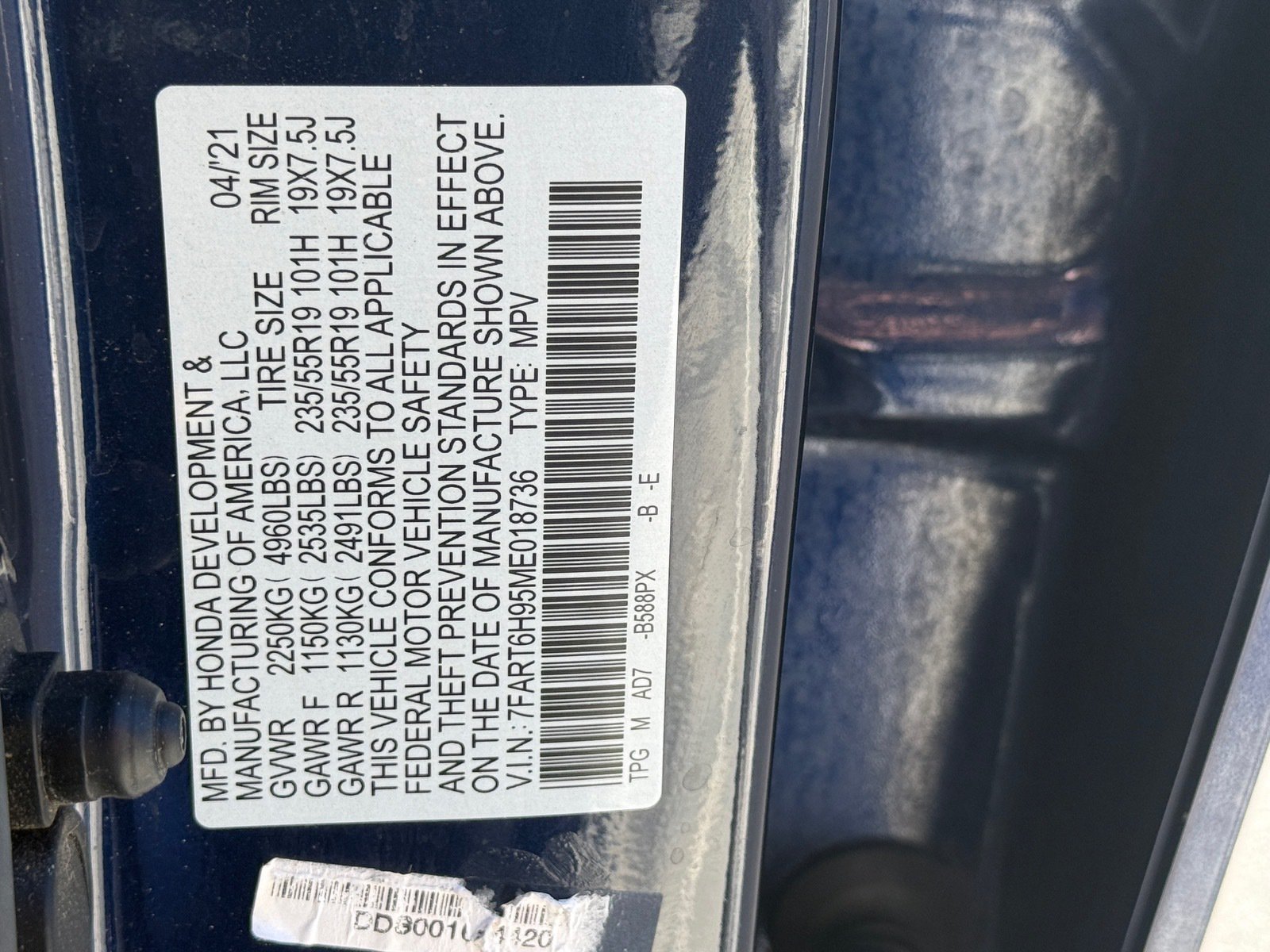 Used 2021 Honda CR-V Touring image 49