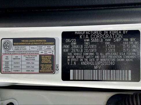 Used 2023 Kia Sorento EX w/ Panoramic Sunroof Package AWD/4WD image 19