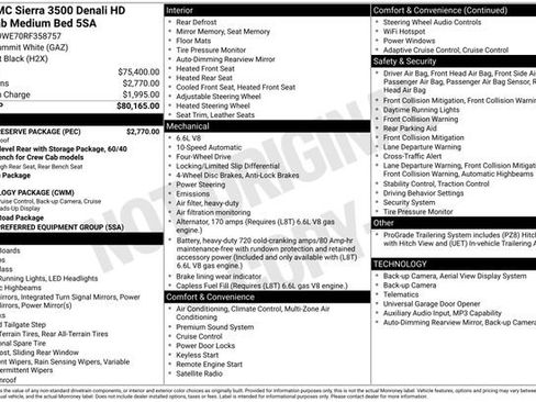 Used 2024 GMC Sierra 3500 Denali w/ Denali Reserve Package image 31