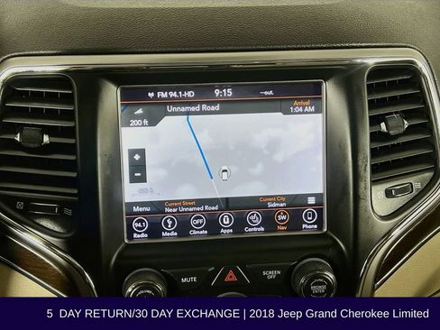 Used 2018 Jeep Grand Cherokee Limited AWD/4WD image 19