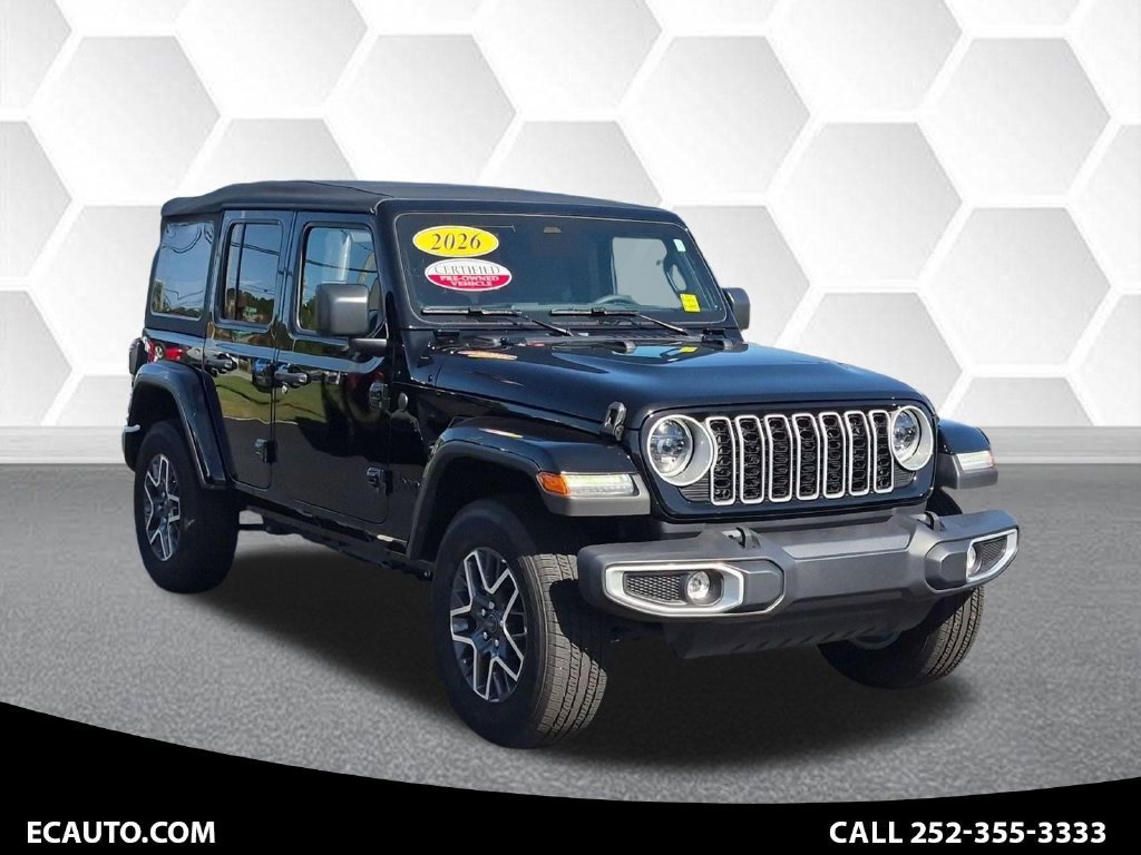 Certified 2026 Jeep Wrangler Unlimited Sahara AWD/4WD image 1