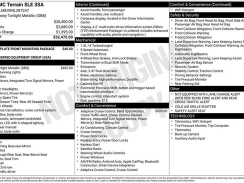Used 2022 GMC Terrain SLE FWD image 40