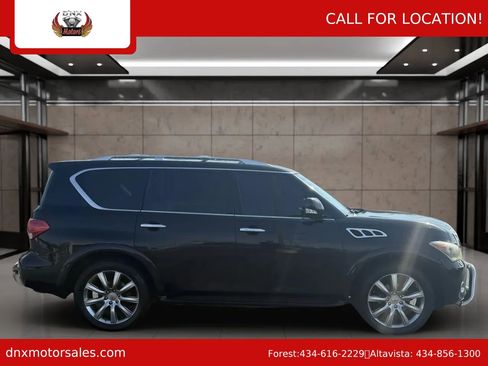 Used 2012 INFINITI QX56 4WD w/ Deluxe Touring Pkg image 6