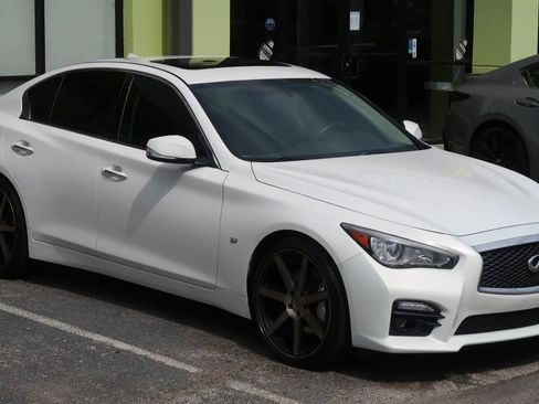 Used 2015 INFINITI Q50 w/ Navigation Package RWD image 5