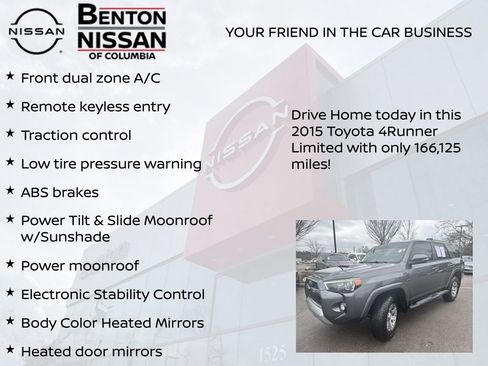 Used 2015 Toyota 4Runner Trail Premium image 9