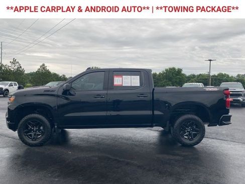 Used 2024 Chevrolet Silverado 1500 Custom Trail Boss w/ LPO, Dark Essentials Package AWD/4WD image 5