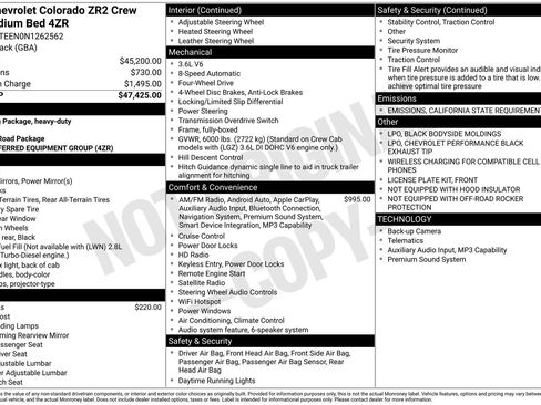 Used 2022 Chevrolet Colorado ZR2 image 10