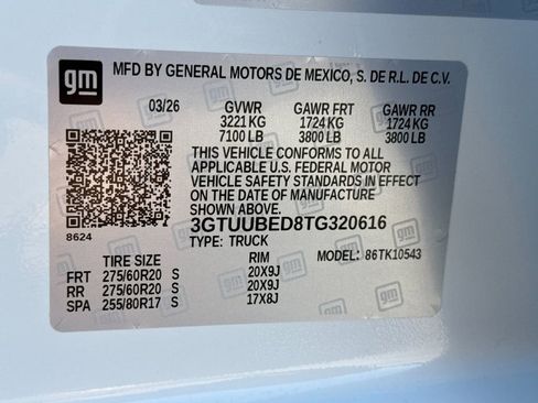 New 2026 GMC Sierra 1500 SLE AWD/4WD image 26