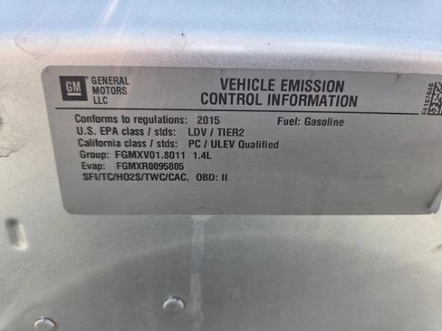 Used 2015 Chevrolet Sonic RS w/ Advanced Safety Package FWD image 25