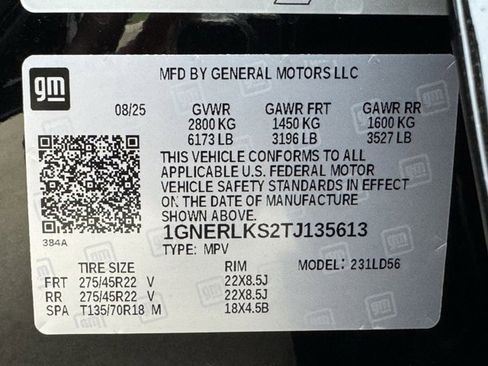 New 2026 Chevrolet Traverse RS image 27