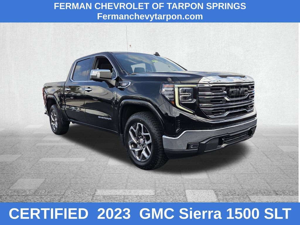 Used 2023 GMC Sierra 1500 SLT w/ SLT Premium Package AWD/4WD image 1
