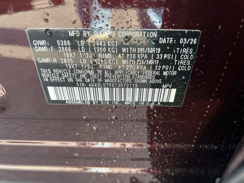 New 2026 Subaru Forester Touring image 35