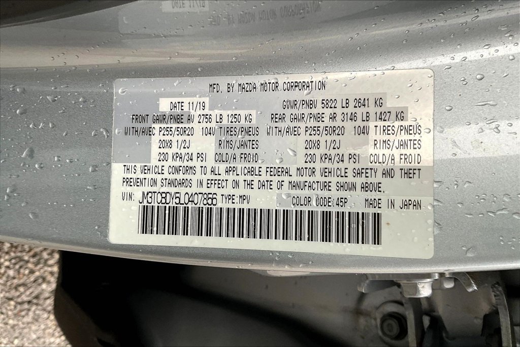 Used 2020 MAZDA CX-9 Grand Touring AWD/4WD image 31