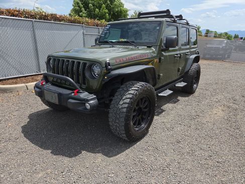 Used 2022 Jeep Wrangler Unlimited Rubicon w/ Steel Bumper Group AWD/4WD image 1