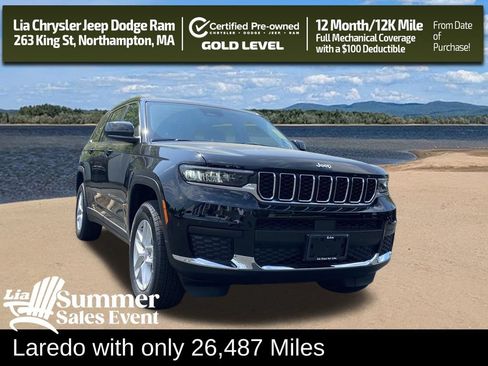 Certified 2023 Jeep Grand Cherokee L Laredo AWD/4WD image 1