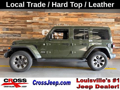 Used 2020 Jeep Wrangler Unlimited Sahara AWD/4WD image 1